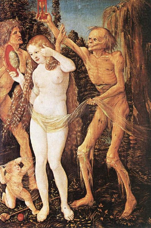 BALDUNG GRIEN, Hans Three Ages of the Woman and the Death  rt4 china oil painting image